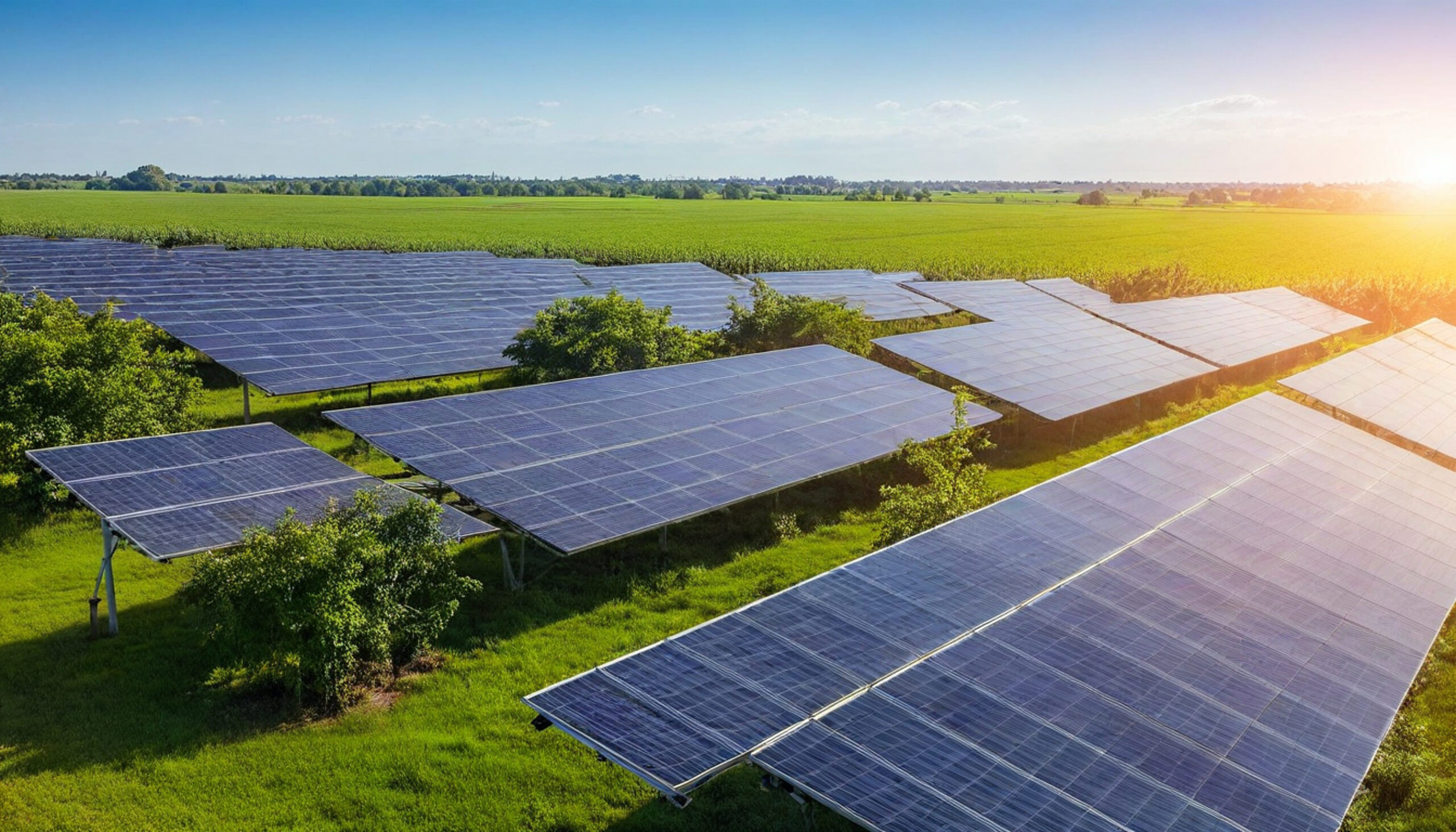 agrivoltaico energia solare pannelli fotovoltaici IA Depositphotos_808874304_XL