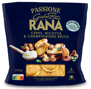 Girasoli scalogno, funghi e ricotta Giovanni Rana