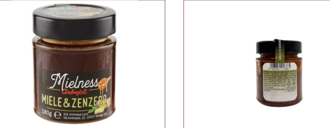 Miele allo zenzero Ambrosoli 
