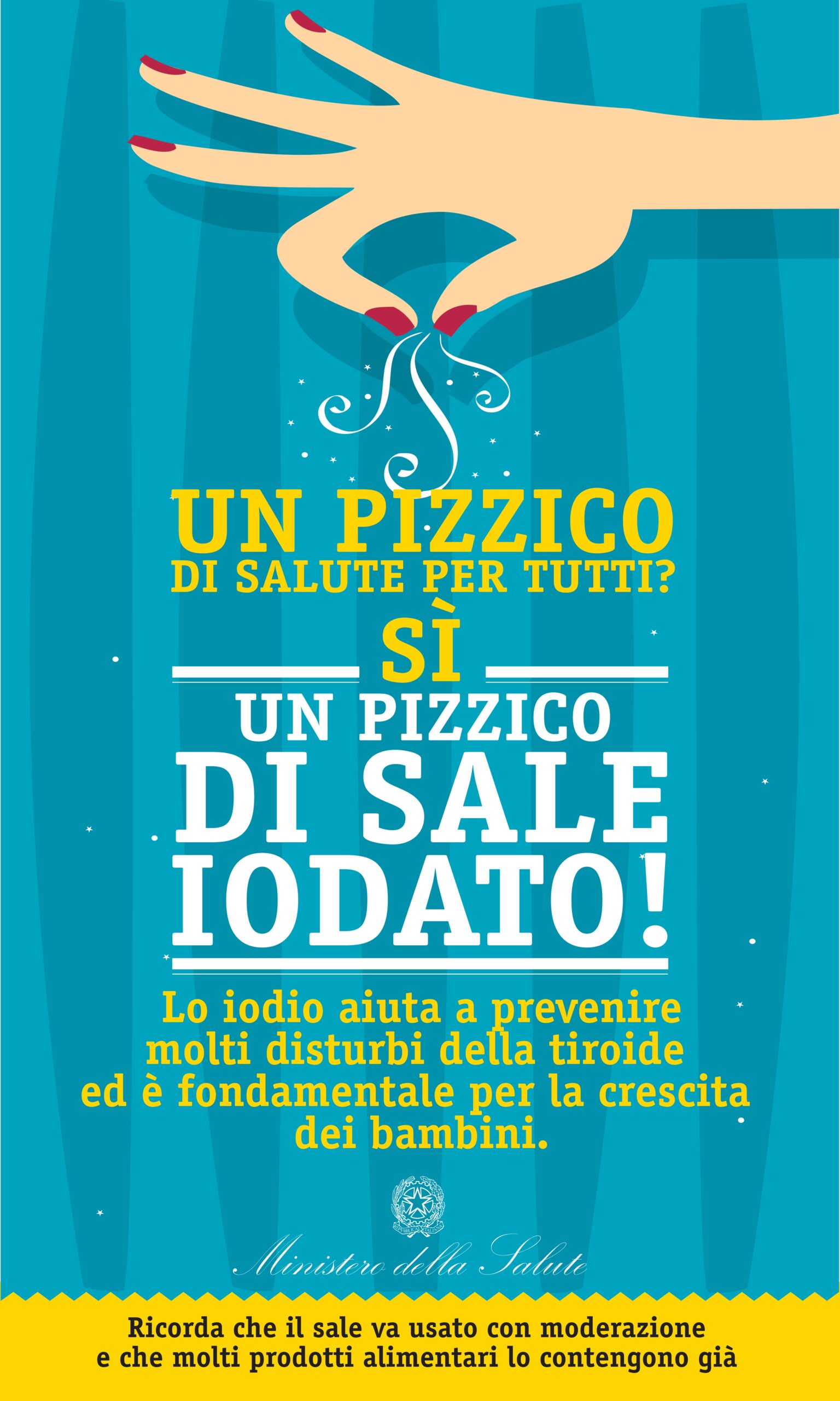 locandina ministero della salute sale iodato iodoprofilassi