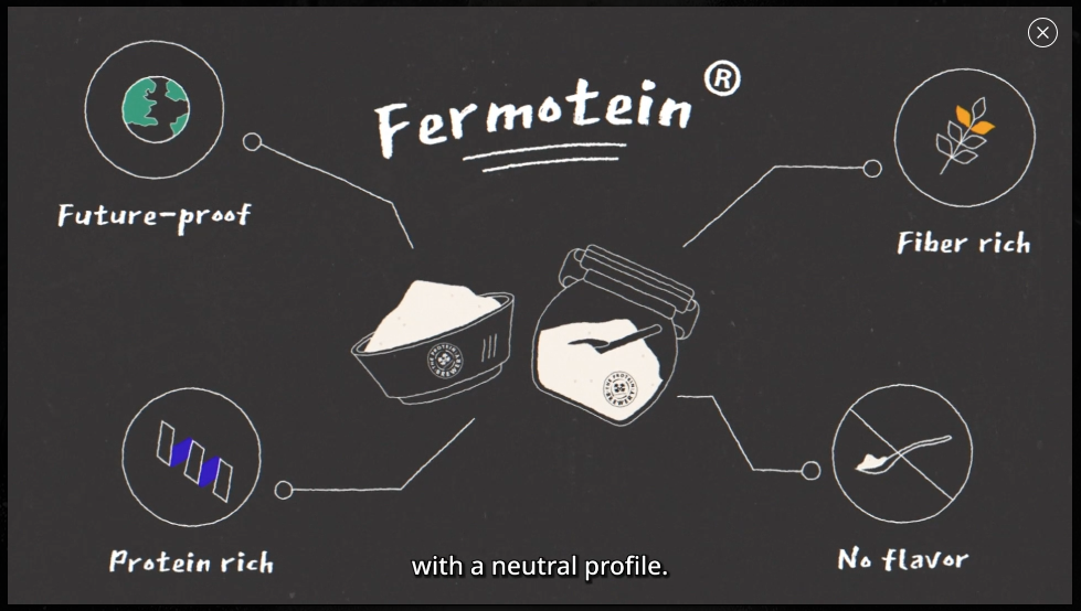 fermoteina fermotein micoproteina 2025 proteine vegan