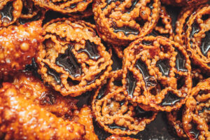 Cartellate al vincotto: concept: dolci