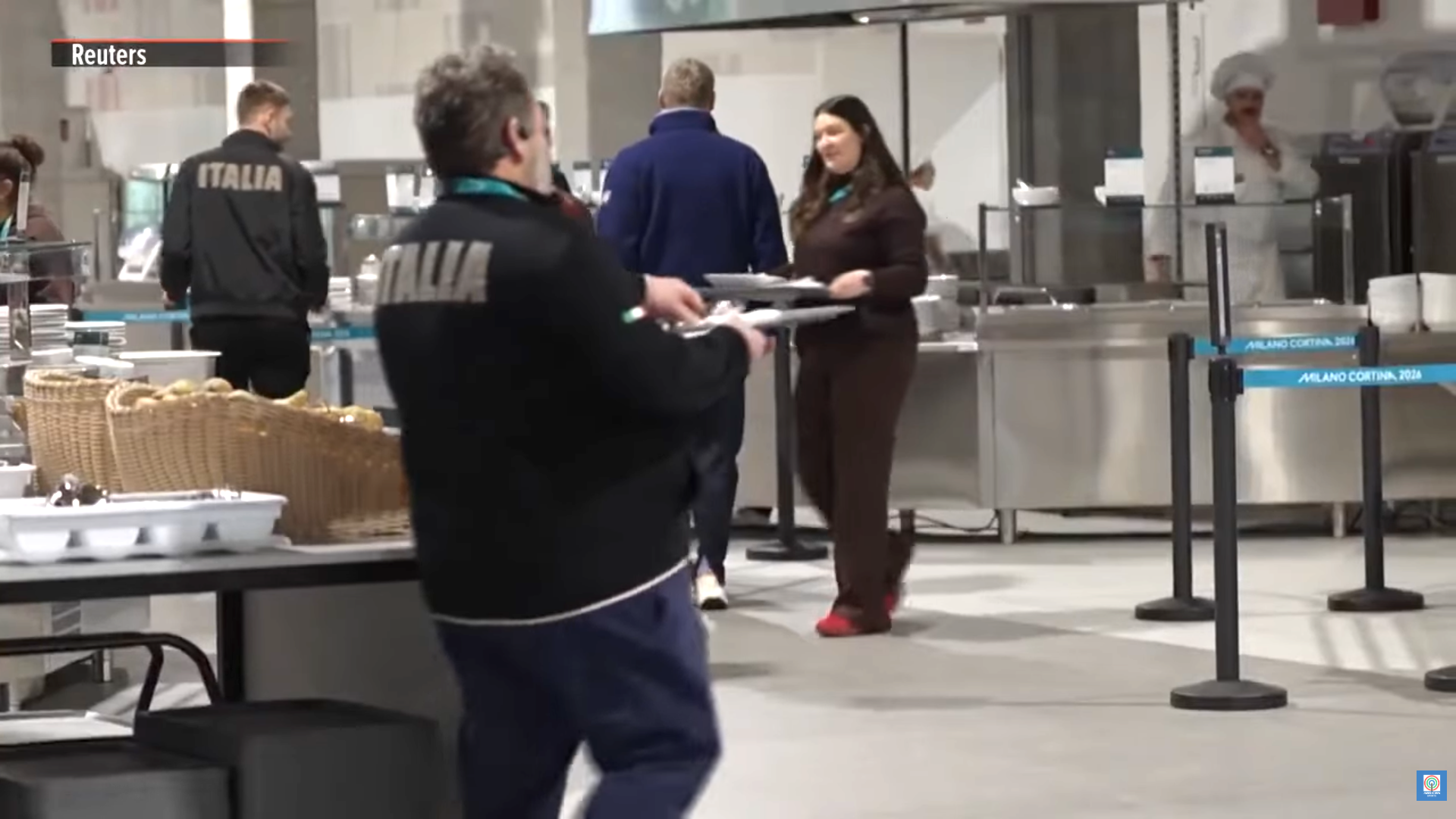 Milano Cortina 2026 mensa villaggio olimpico self service