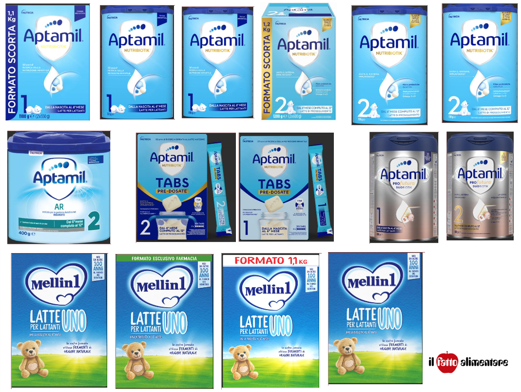 latte in polvere richiamo 2026.02.11 aptamil mellin