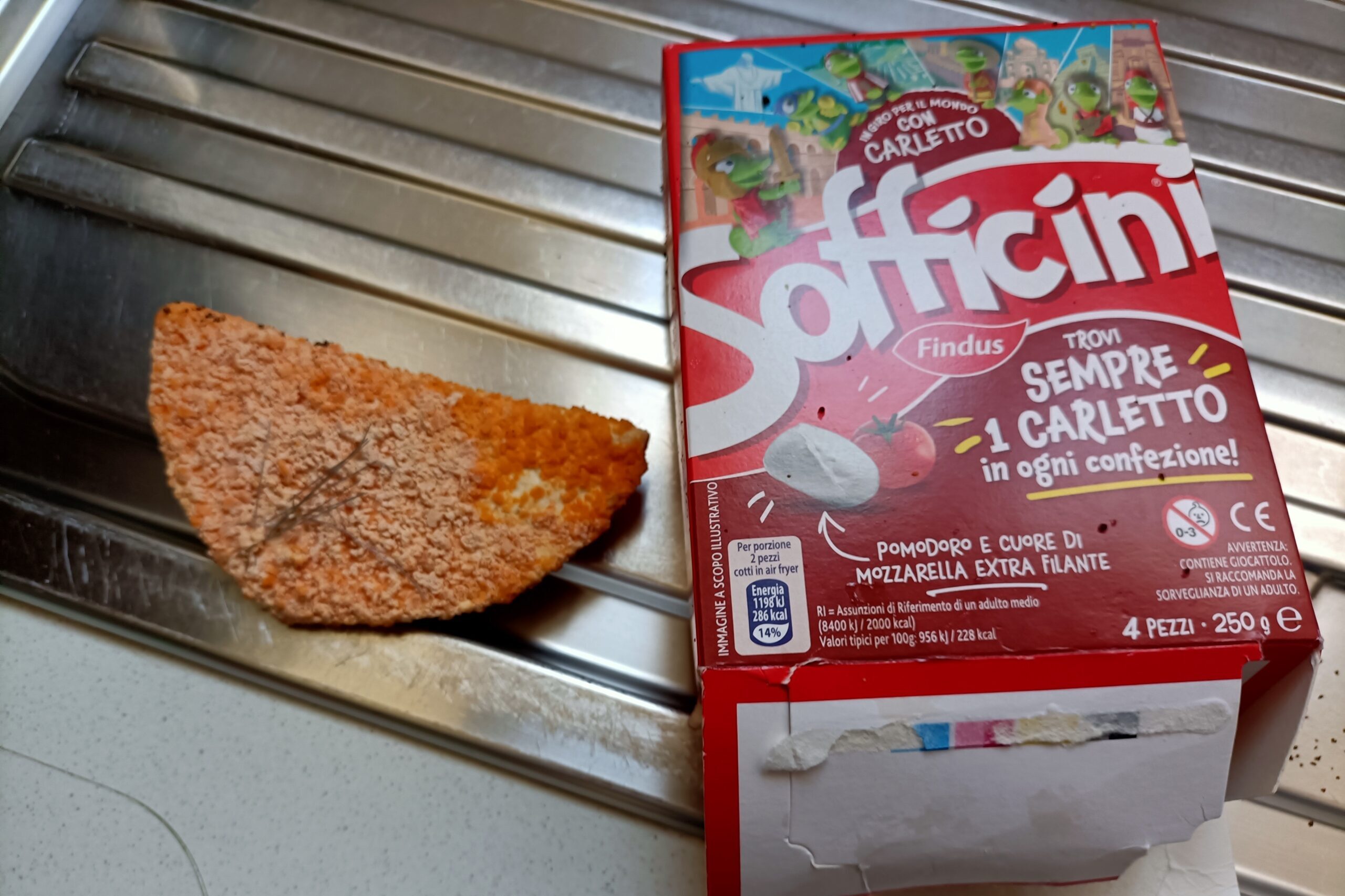 Sofficini Findus corpi estranei lettera 08.04.2026